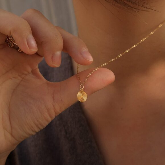 ⚡Sun Moon Sunlight Evil Eye Infinity Italian Horn Softball Compass elegant - Picture 3 of 6